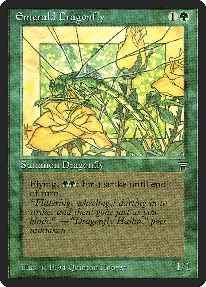 Emerald Dragonfly [Legends] | North Valley Games