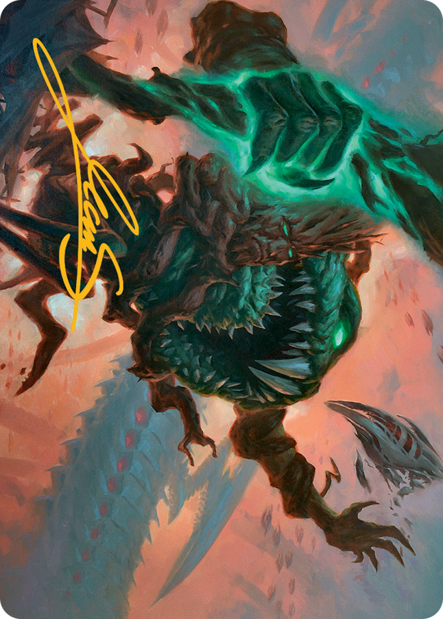 Yargle and Multani Art Card (Gold-Stamped Signature) [March of the Machine Art Series] | North Valley Games