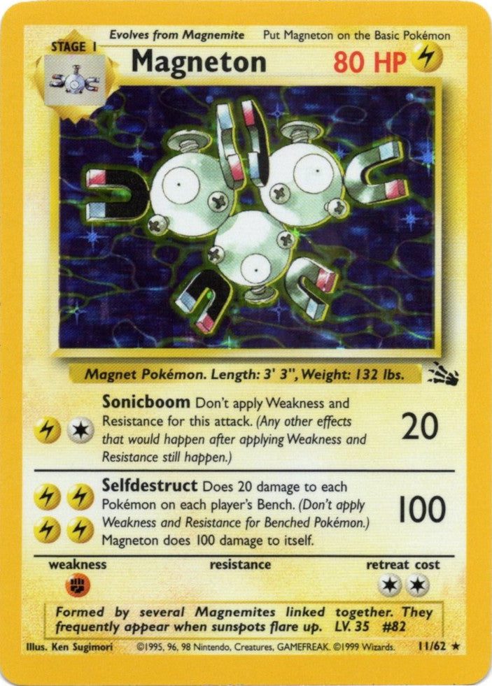 Magneton (11/62) [Fossil Unlimited] | North Valley Games