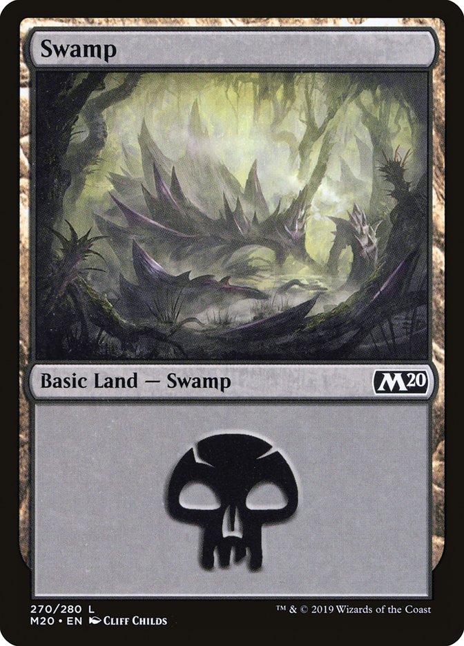 Swamp (270) [Core Set 2020] | North Valley Games