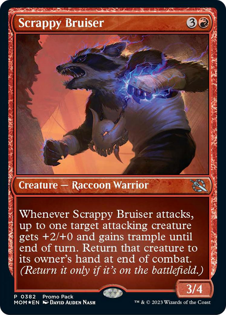 Scrappy Bruiser (Promo Pack) [March of the Machine Promos] | North Valley Games