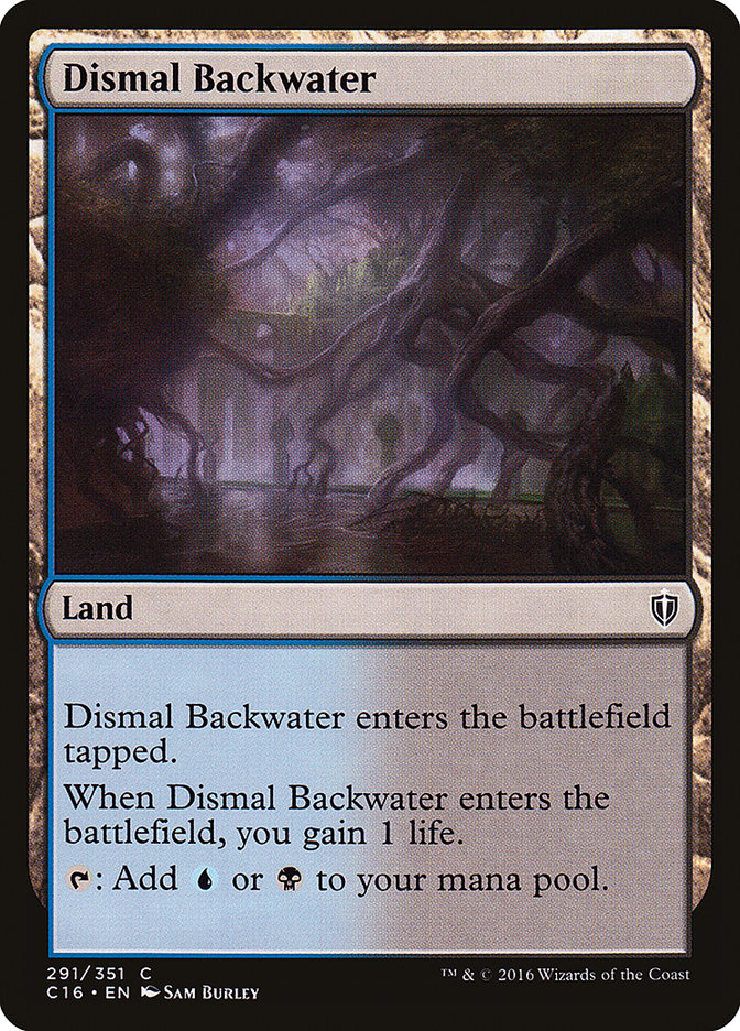 Dismal Backwater [Commander 2016] | North Valley Games