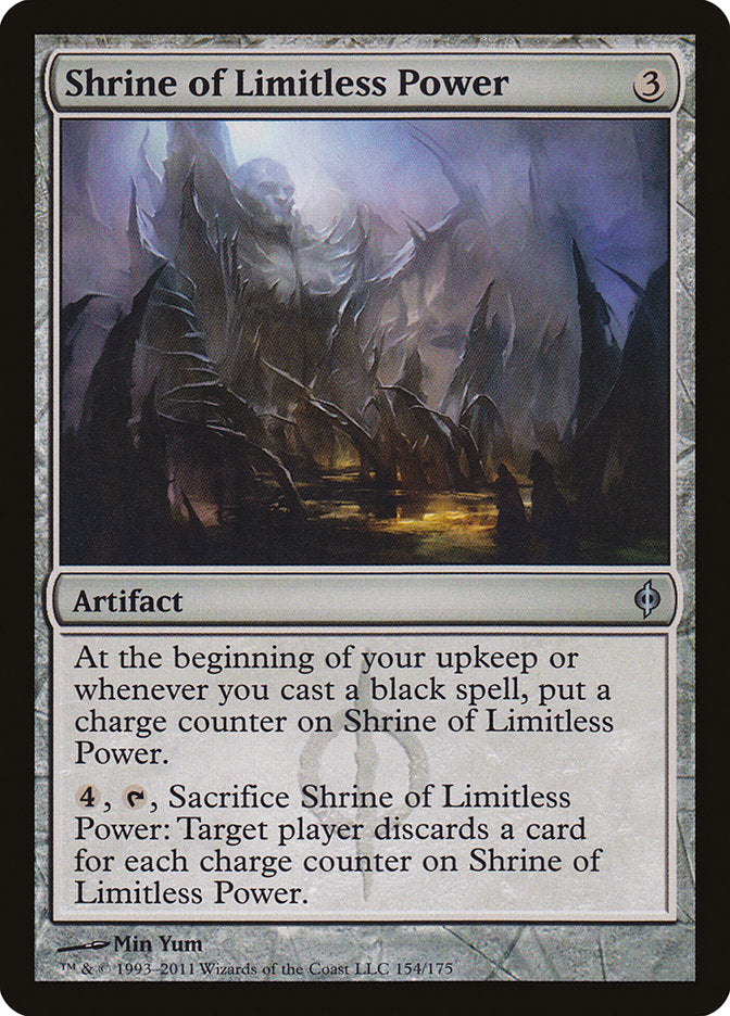 Shrine of Limitless Power [New Phyrexia] | North Valley Games