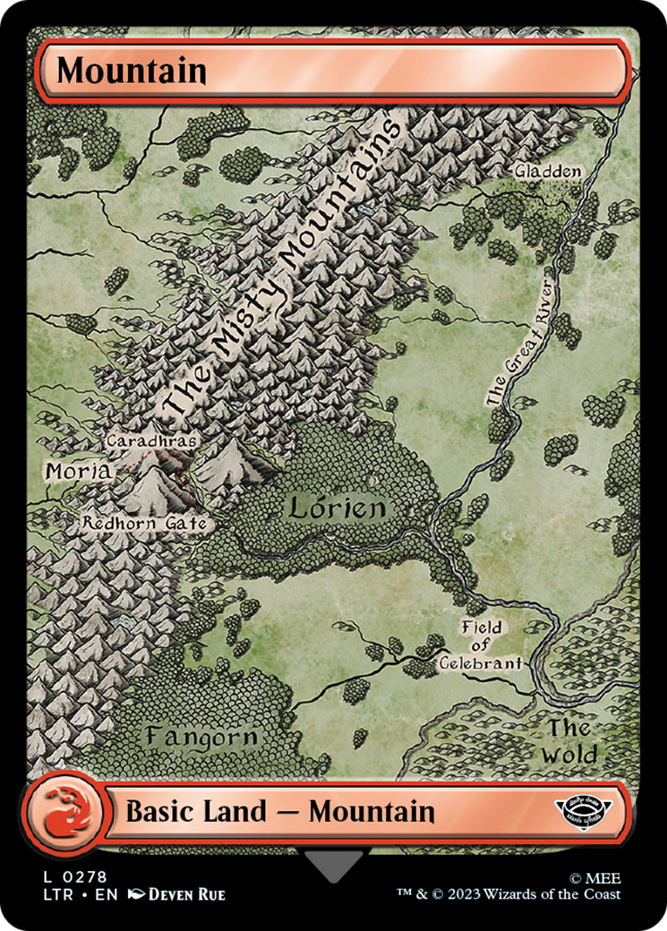 Mountain (278) [The Lord of the Rings: Tales of Middle-Earth] | North Valley Games