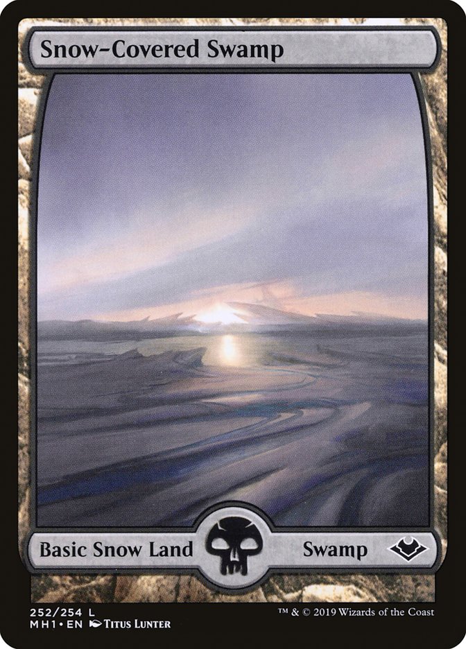 Snow-Covered Swamp [Modern Horizons] | North Valley Games