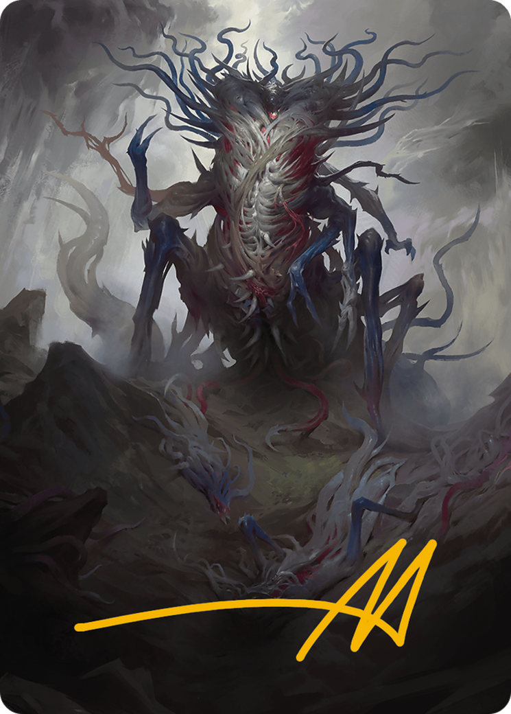 Azlask, the Swelling Scourge Art Card (Gold-Stamped Signature) [Modern Horizons 3 Art Series] | North Valley Games