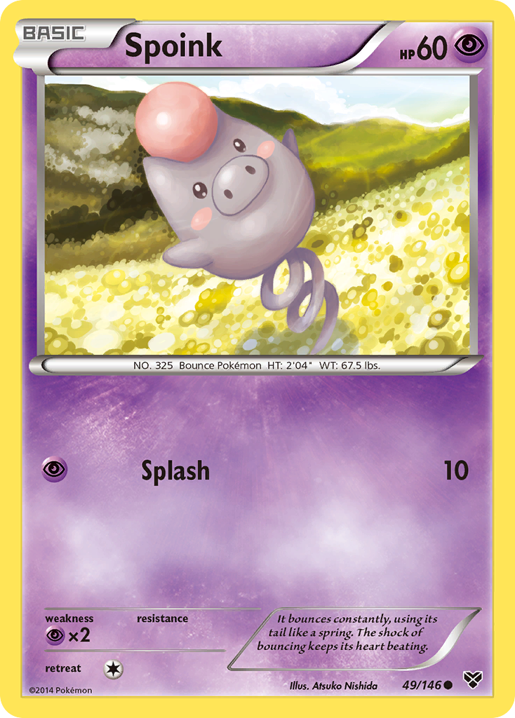 Spoink (49/146) [XY: Base Set] | North Valley Games