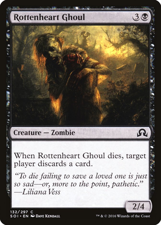 Rottenheart Ghoul [Shadows over Innistrad] | North Valley Games