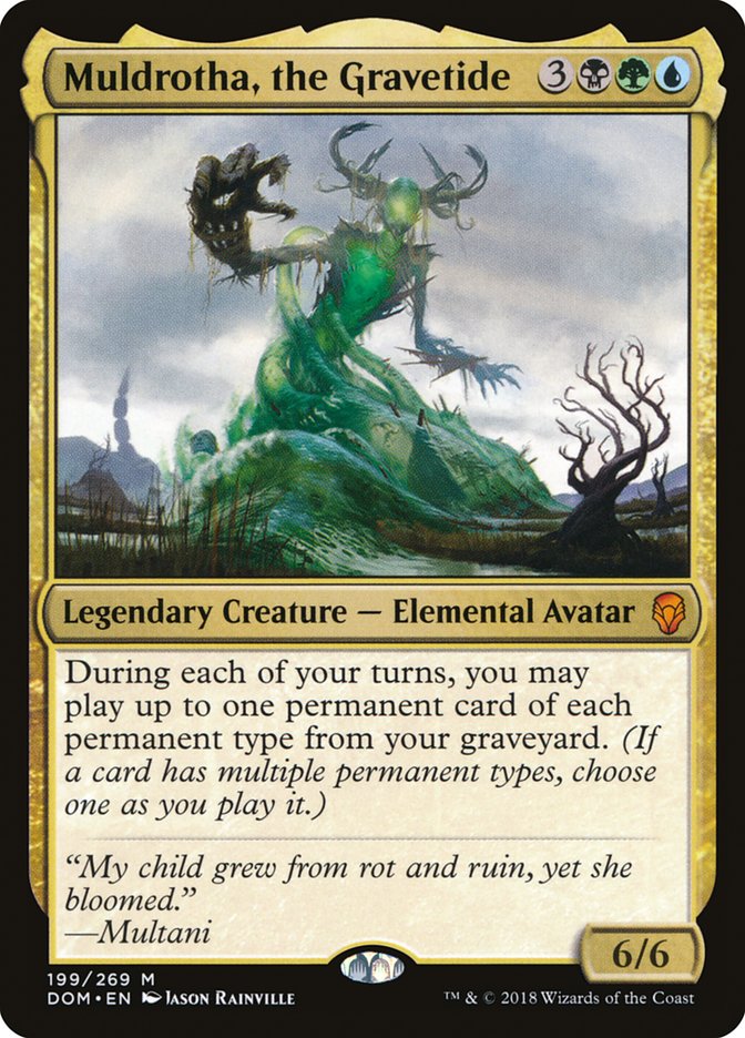 Muldrotha, the Gravetide [Dominaria] | North Valley Games