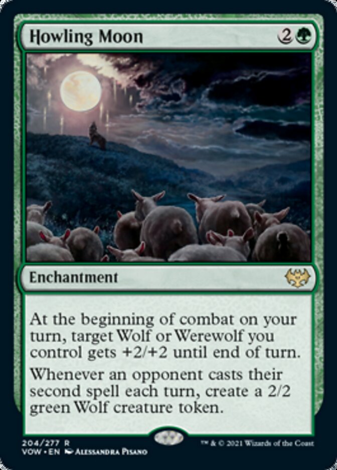 Howling Moon [Innistrad: Crimson Vow] | North Valley Games