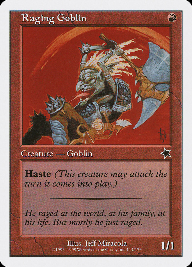 Raging Goblin [Starter 1999] | North Valley Games