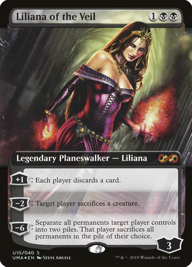 Liliana of the Veil (Topper) [Ultimate Masters Box Topper] | North Valley Games