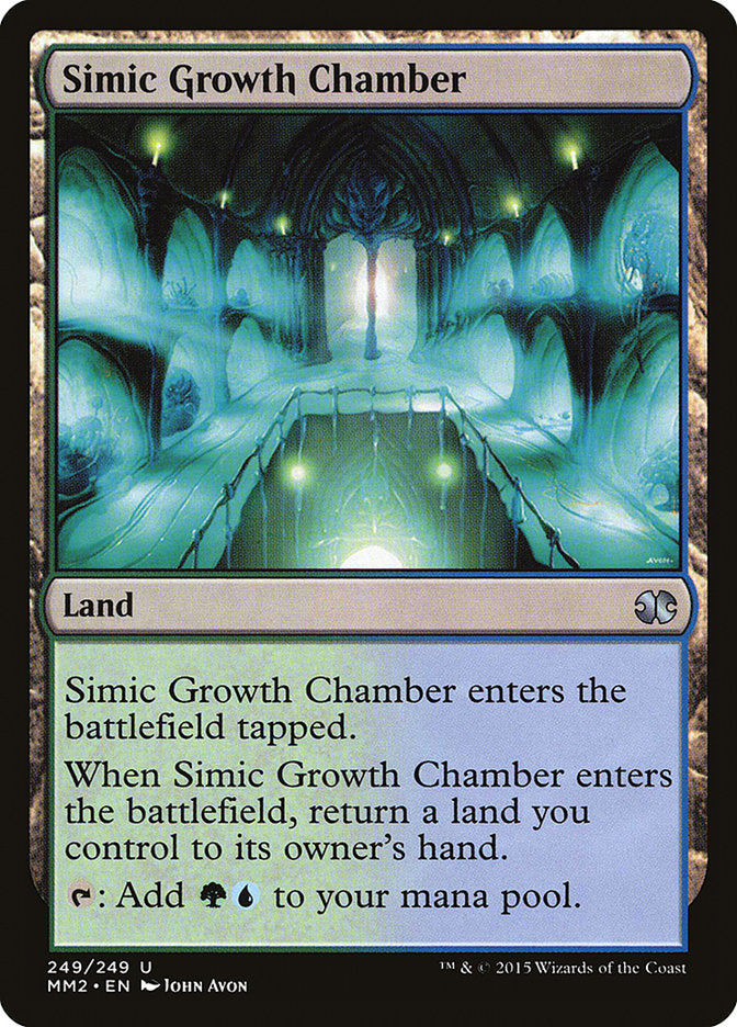 Simic Growth Chamber [Modern Masters 2015] | North Valley Games
