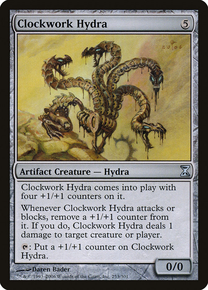 Clockwork Hydra [Time Spiral] | North Valley Games