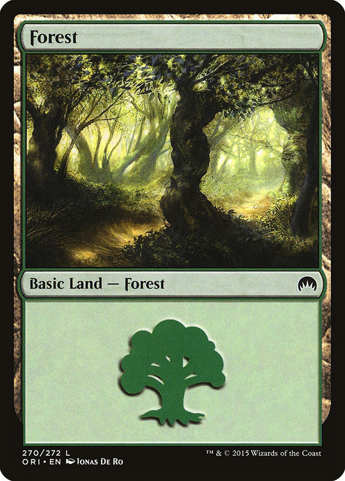 Forest (270) [Magic Origins] | North Valley Games