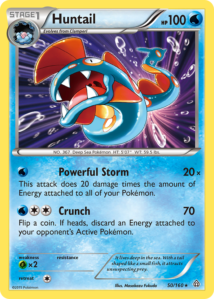 Huntail (50/160) [XY: Primal Clash] | North Valley Games