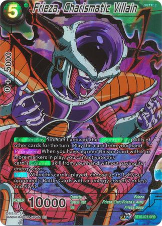 Frieza, Charismatic Villain (SPR) (BT10-075) [Rise of the Unison Warrior 2nd Edition] | North Valley Games