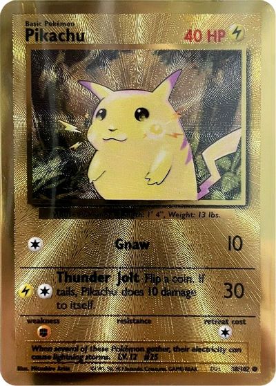Pikachu (58/102) (Celebrations Metal Card) [Celebrations: 25th Anniversary] | North Valley Games
