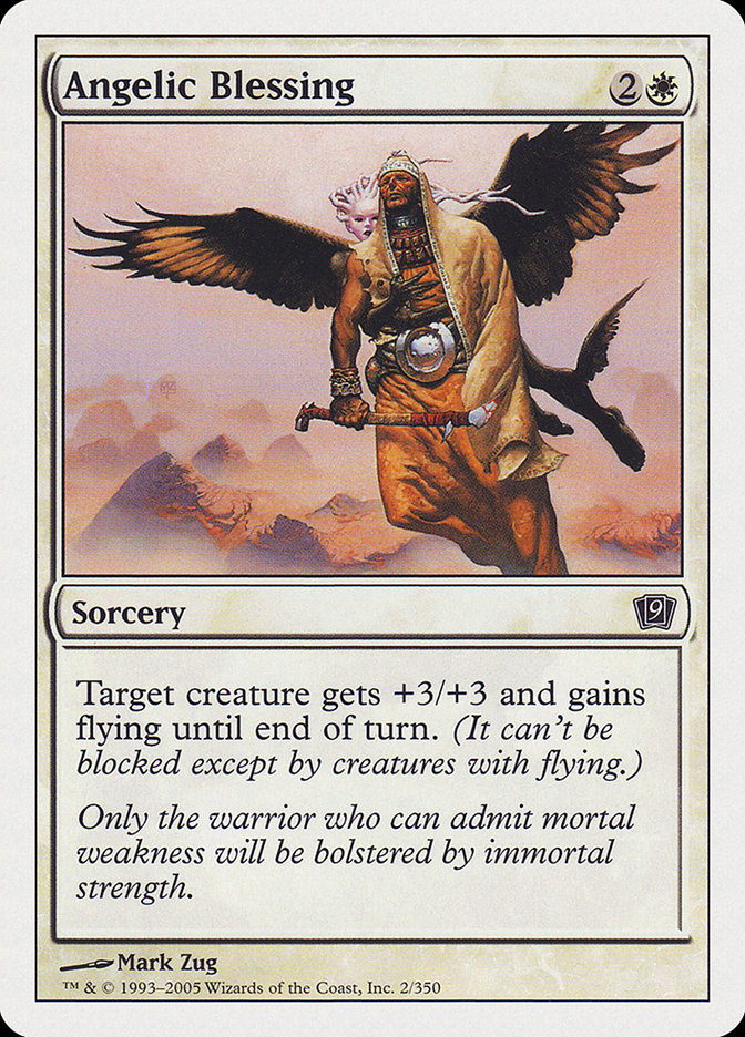 Angelic Blessing [Ninth Edition] | North Valley Games