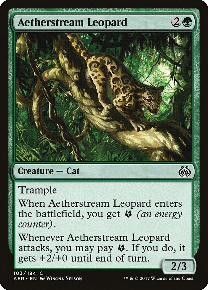 Aetherstream Leopard [Aether Revolt] | North Valley Games