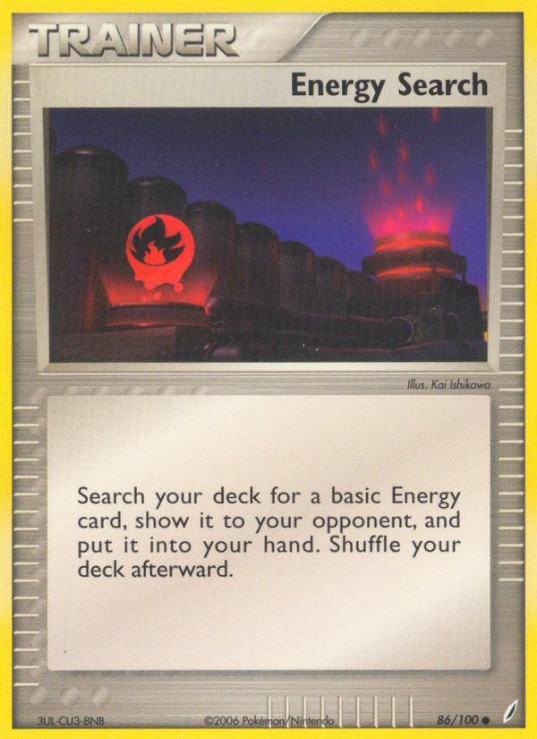 Energy Search (86/100) [EX: Crystal Guardians] | North Valley Games