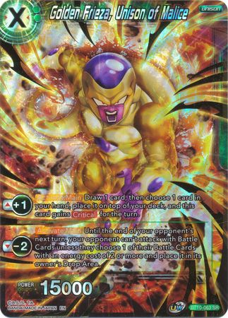 Golden Frieza, Unison of Malice (BT10-063) [Rise of the Unison Warrior 2nd Edition] | North Valley Games