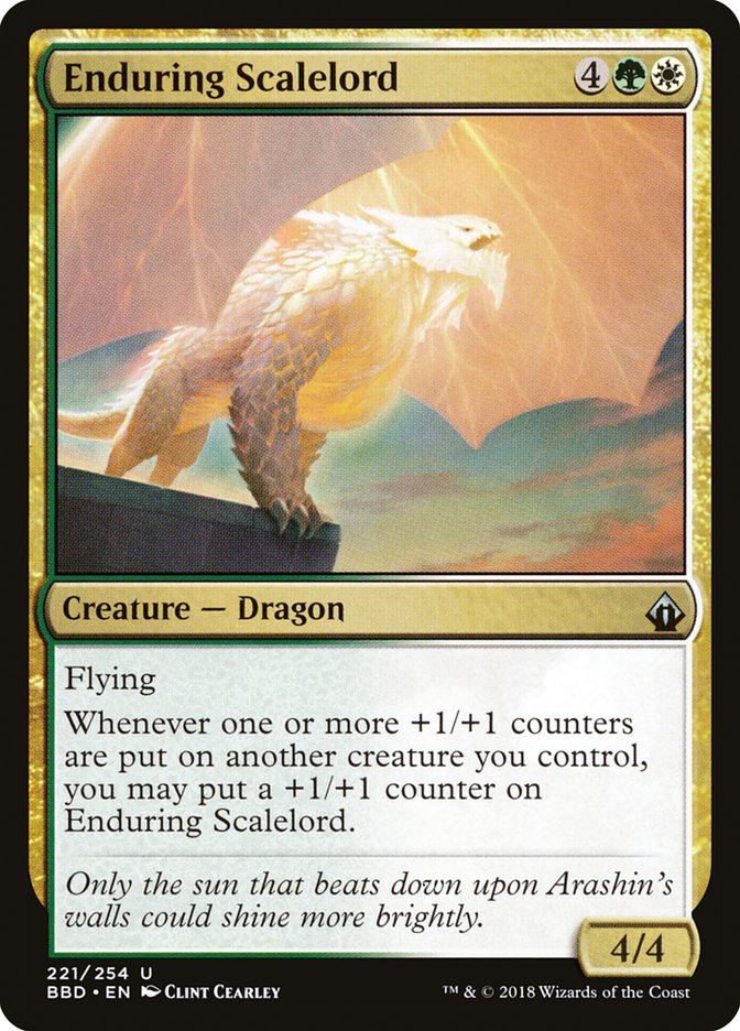Enduring Scalelord [Battlebond] | North Valley Games