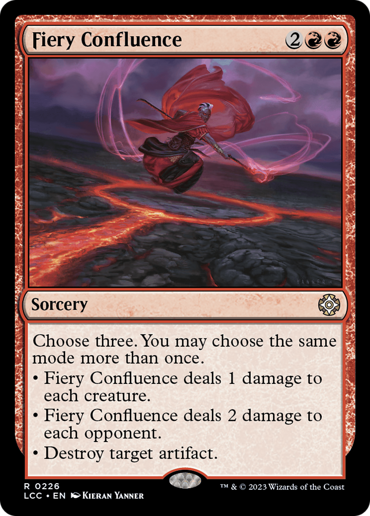 Fiery Confluence [The Lost Caverns of Ixalan Commander] | North Valley Games