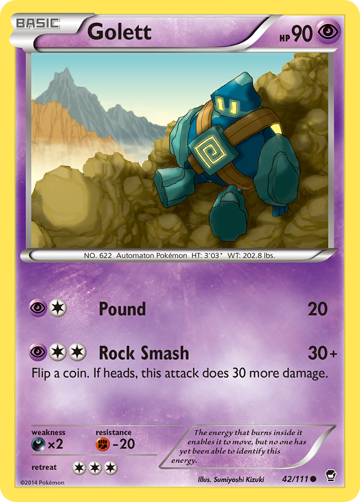 Golett (42/111) [XY: Furious Fists] | North Valley Games