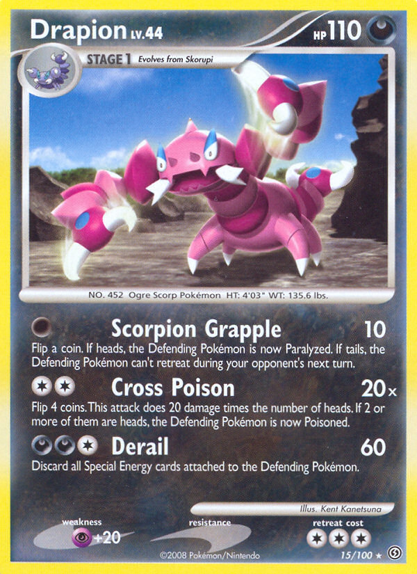 Drapion (15/100) [Diamond & Pearl: Stormfront] | North Valley Games