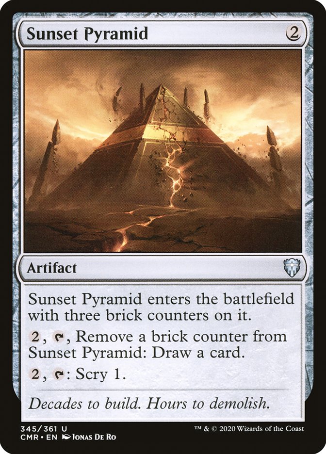Sunset Pyramid [Commander Legends] | North Valley Games