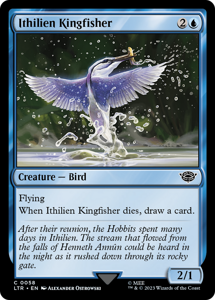 Ithilien Kingfisher [The Lord of the Rings: Tales of Middle-Earth] | North Valley Games