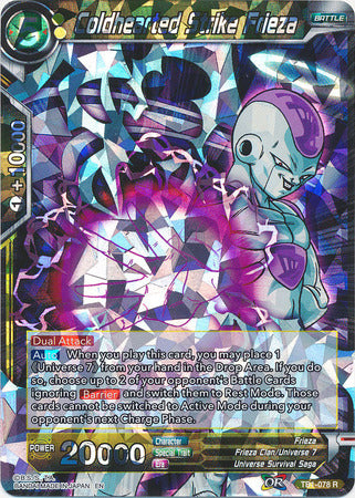 Coldhearted Strike Frieza (Shatterfoil) (TB1-078) [Dragon Brawl] | North Valley Games