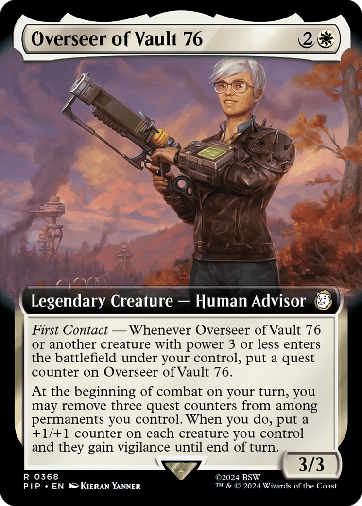 Overseer of Vault 76 (Extended Art) [Fallout] | North Valley Games