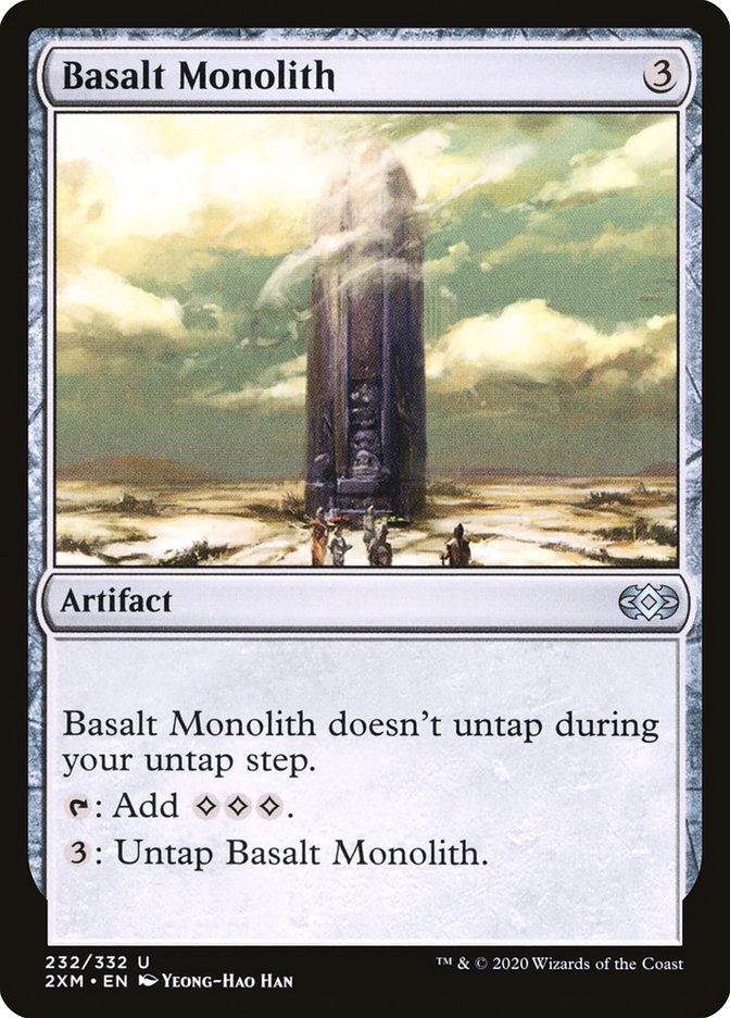 Basalt Monolith [Double Masters] | North Valley Games