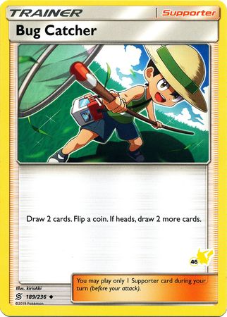 Bug Catcher (189/236) (Pikachu Stamp #46) [Battle Academy 2020] | North Valley Games