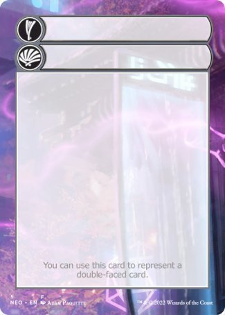 Helper Card (5/9) [Kamigawa: Neon Dynasty Tokens] | North Valley Games