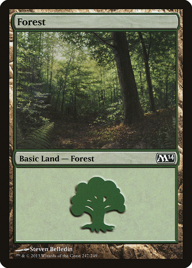 Forest (247) [Magic 2014] | North Valley Games