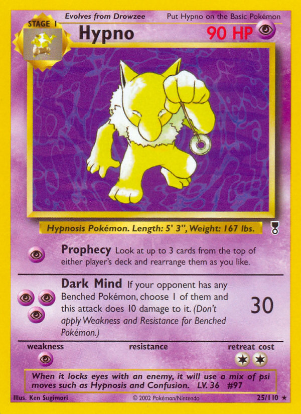 Hypno (25/110) [Legendary Collection] | North Valley Games