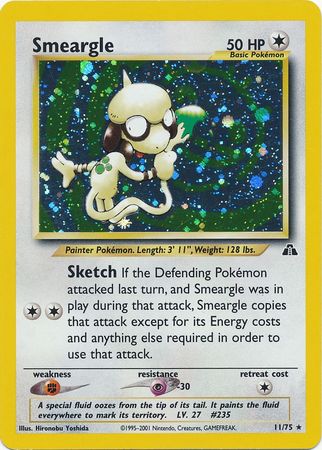 Smeargle (11/75) [Neo Discovery Unlimited] | North Valley Games
