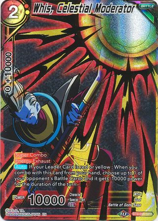 Whis, Celestial Moderator (SPR) (BT9-096) [Universal Onslaught] | North Valley Games