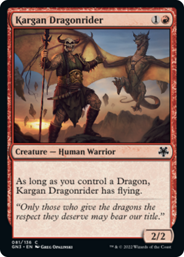 Kargan Dragonrider [Game Night: Free-for-All] | North Valley Games