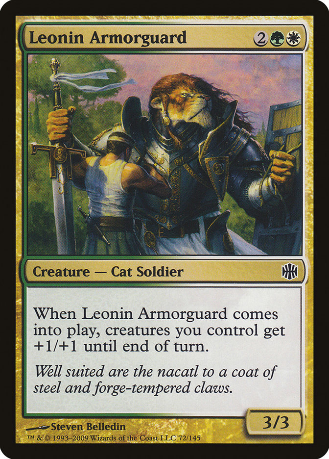 Leonin Armorguard [Alara Reborn] | North Valley Games