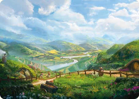 Plains Art Card [The Lord of the Rings: Tales of Middle-earth Art Series] | North Valley Games
