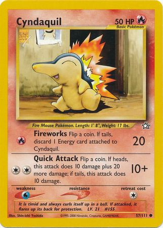 Cyndaquil (57/111) [Neo Genesis Unlimited] | North Valley Games