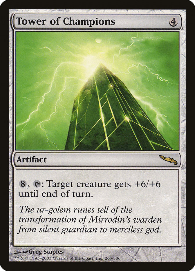 Tower of Champions [Mirrodin] | North Valley Games