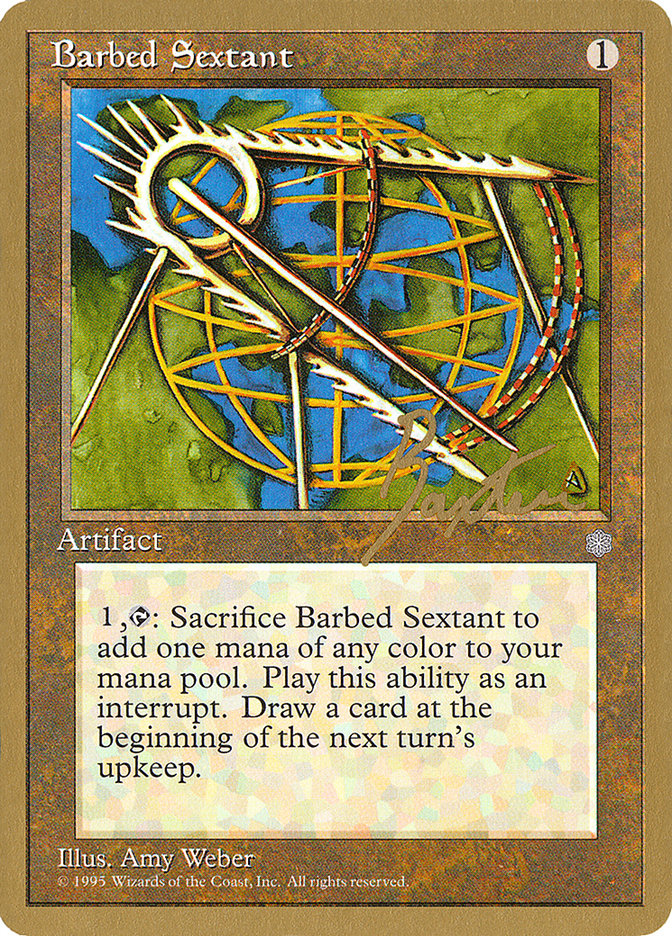 Barbed Sextant (George Baxter) [Pro Tour Collector Set] | North Valley Games