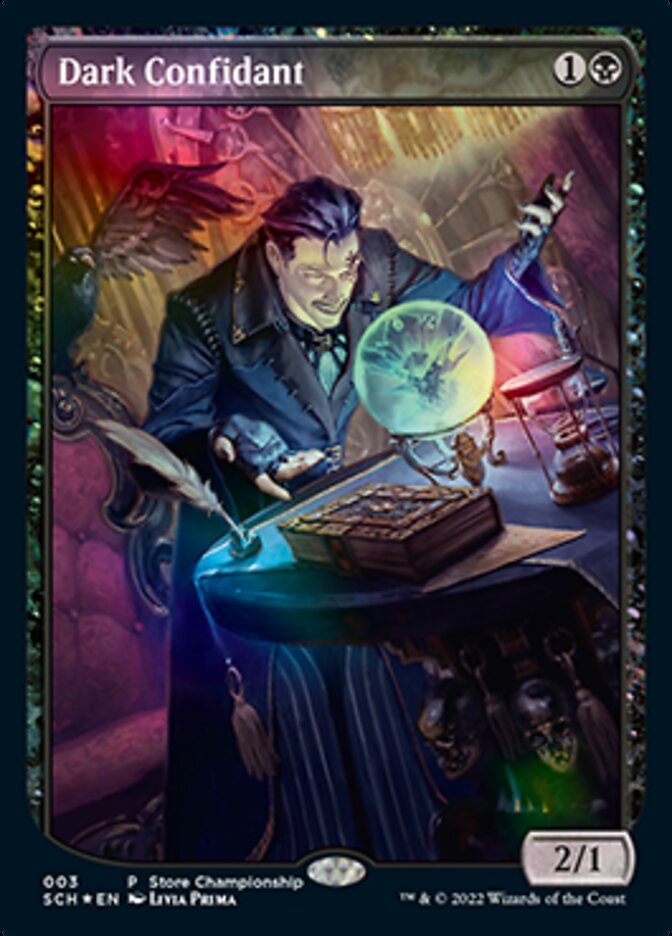 Dark Confidant (Extended Art) [Store Championships 2022] | North Valley Games
