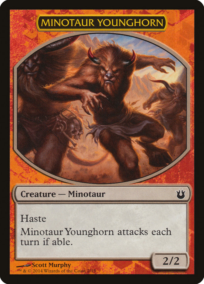 Minotaur Younghorn [Born of the Gods Battle the Horde] | North Valley Games