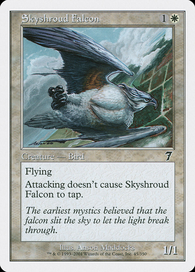 Skyshroud Falcon [Seventh Edition] | North Valley Games
